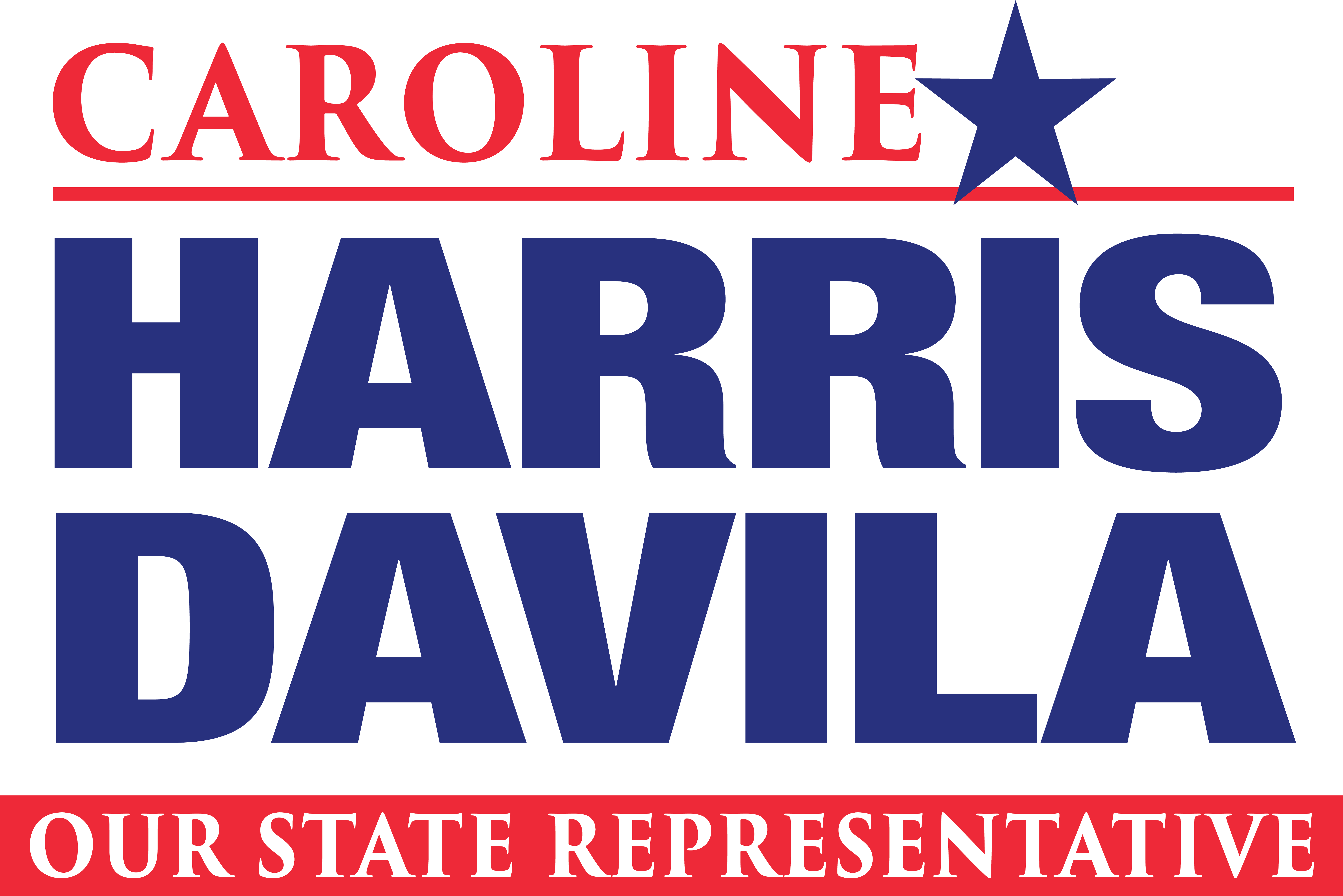 Caroline Harris Davila for State Representative Logo
